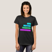 YesIスクアットシーバックfor詳細トレーニングエクササイズ Tシャツ (正面フル)