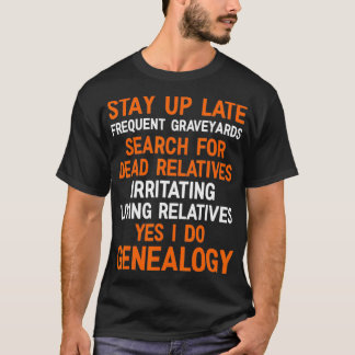 YesIドゥ系図学系譜家アパレル Tシャツ