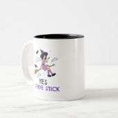 YesIドライブスティック ツートーンマグカップ (正面左)