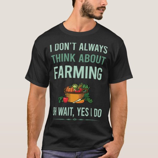 YesIド農業ファーム農家 Tシャツ (正面)