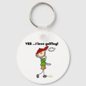 YESI大好きゴルフTシャツ&ギフト キーホルダー (正面)