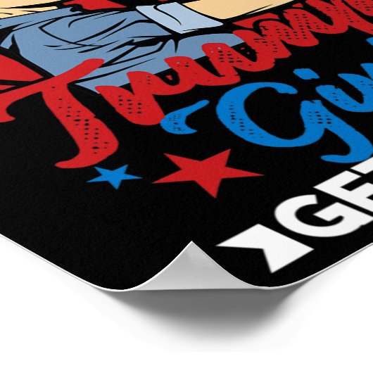 YesI#39;mトランプの女の子がそれを乗り越える – Trのための女性 ポスター (角)