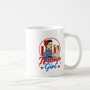 YesI#39;mトランプの女の子がそれを乗り越える – Trump 2024 E コーヒーマグカップ