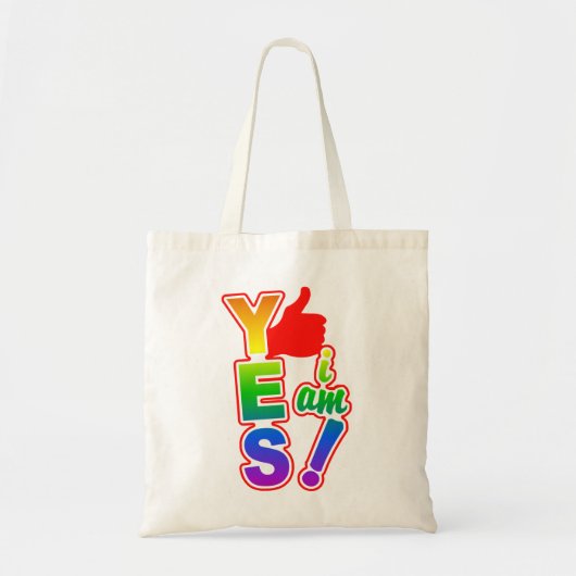 YESI AMバッグ – 選択スタイルと色 トートバッグ (正面)