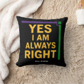 YesI'm Always Right Math先生ジオメトリパン クッション (ブランケット)