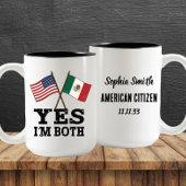 YesI'm Both – 米国メキシコプライドカスタム ツートーンマグカップ