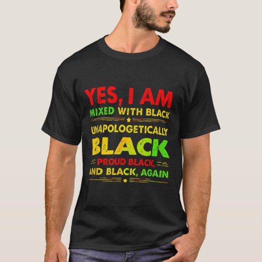 YesI'm Mixed1 Tシャツ (正面)