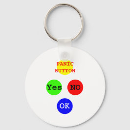 YesNo Buttons The MUSEUM Zazzle Gives キーホルダー