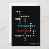 YesShe缶幹勇気付けられるカード (正面/裏面)