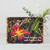 Yesterday Lily in Tomorrow Rainはがき シーズンカード (スタンド正面)