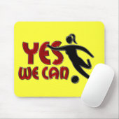 YESWE CAN – 女子サッカー マウスパッド (マウス)