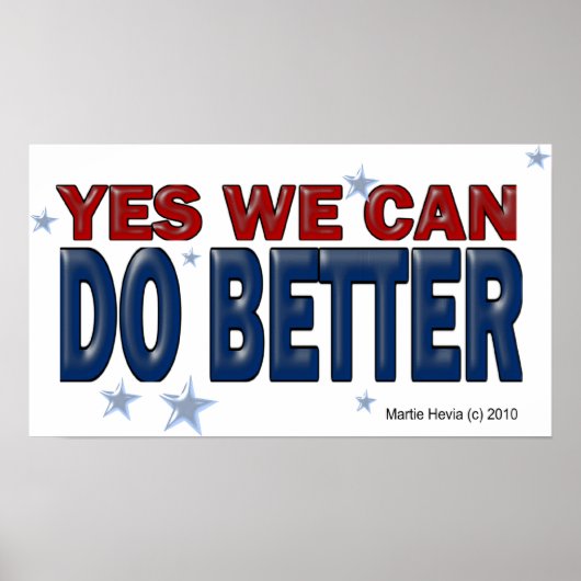 YesWe Can Better (1a) - Poster - Just Say It ポスター (正面)