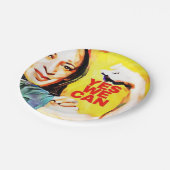 YesWe Can - Kamala Harris Tim Walz Election 2024 ペーパープレート (アングル)