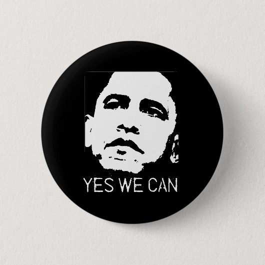 YESWE CAN T-SHIRT 缶バッジ (正面)