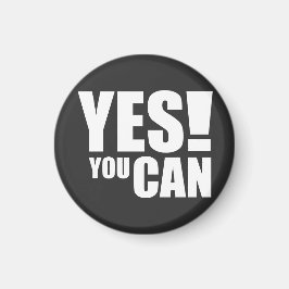 YESYOU CAN -やる気を起こさせる引用文デザイン マグネット