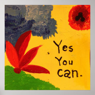 YesYou Can inspiration poster ポスター