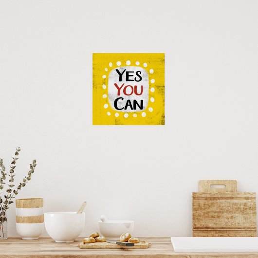 YesYou can Poster Wall Art ポスター (キッチン)