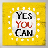 YesYou can Poster Wall Art ポスター (正面)