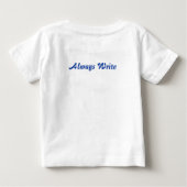Yesyou can t shirts ベビーTシャツ (裏面)