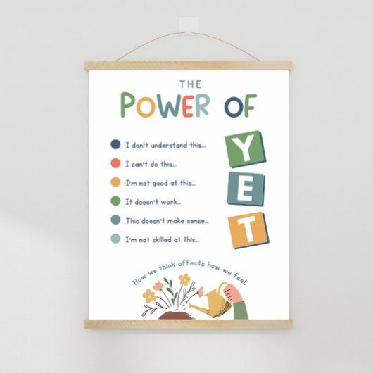 YET教室ポスターの力 ポスター