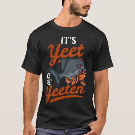 Yeten Piranha Fish Punを入手する Tシャツ (正面)