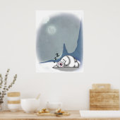 Yetiもポスターで寝る必要がある ポスター (キッチン)