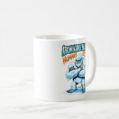 Yeti Abominable Because Humans Exist Funny Humor コーヒーマグカップ (正面右)