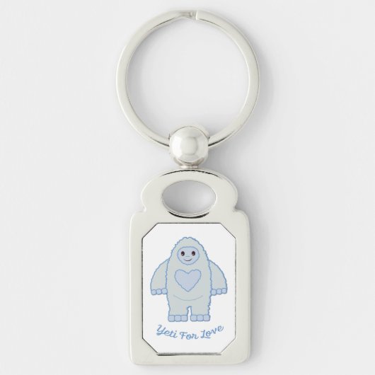Yeti for Love キーホルダー (正面)