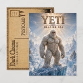 Yeti Glacier Col Dark Cinema ポストカード (正面/裏面)