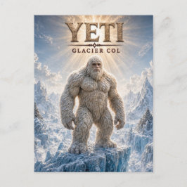 Yeti Glacier Col Dark Cinema ポストカード