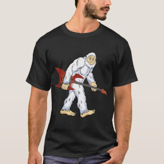 Yeti Iモンスタ信じーペ男エレキギターSn Tシャツ