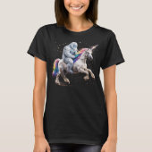 Yeti Riding Unciron Sasquatch Tシャツ (正面)