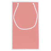 Yeti Sasquatch Couple Valentine's Day Gift Bag スモールペーパーバッグ (裏面)