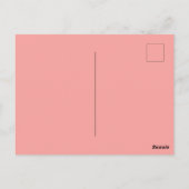 Yeti Sasquatch Couple Valentine's Day Postcard ポストカード (裏面)