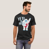 YETI to ROCK Tシャツ 面白い ロックンロール パーティー T (正面フル)
