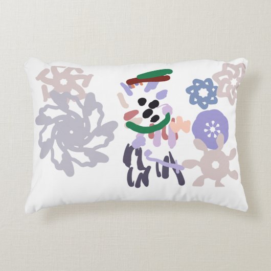 Yeti winter fun アクセントクッション (正面)