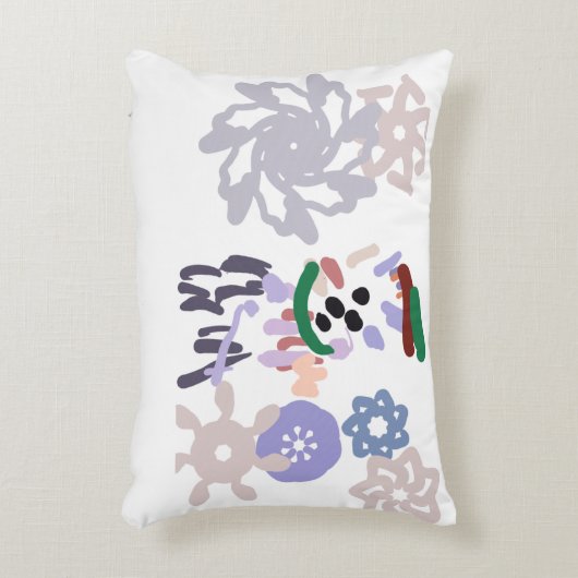 Yeti winter fun アクセントクッション (正面(垂直))