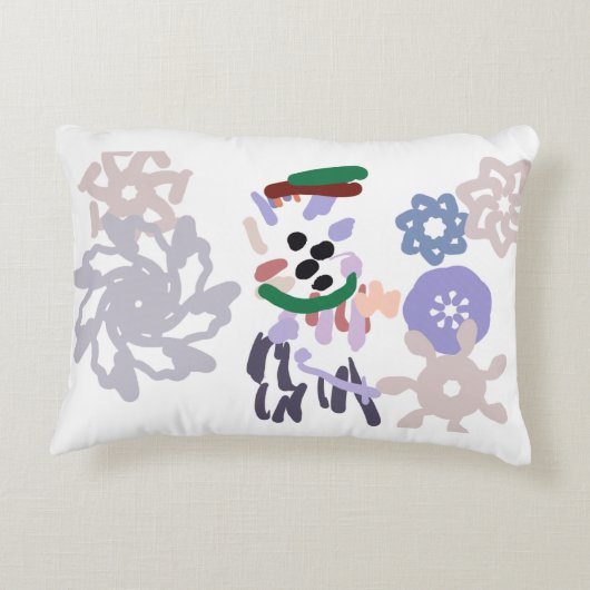 Yeti winter fun アクセントクッション (裏面)