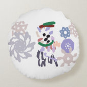 Yeti winter fun ラウンドクッション (裏面)