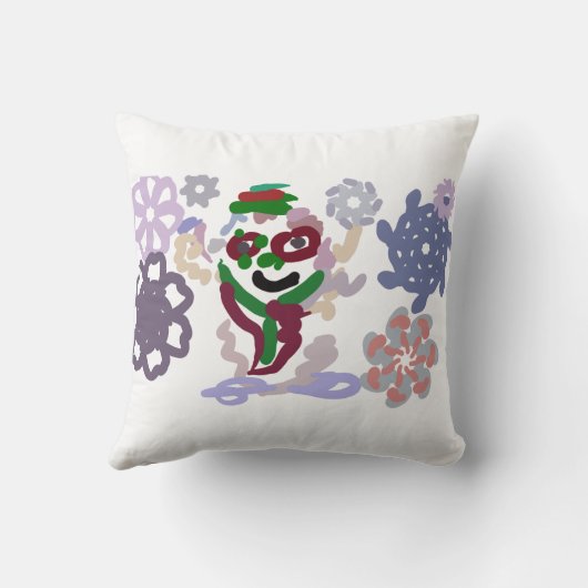 Yeti winter rock クッション (裏面)