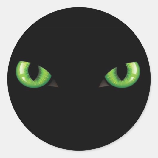 Yeux vert シール (正面)