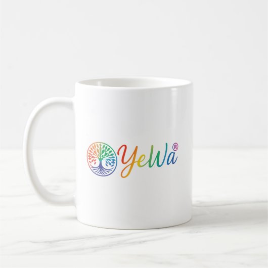 YeWa Tasse - Linkshänder Edition コーヒーマグカップ (左)