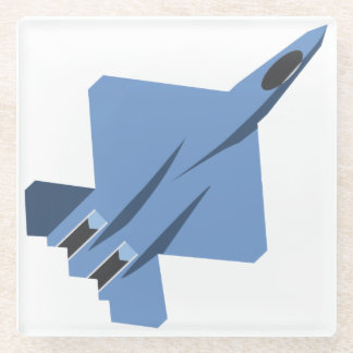 YF-23ブラックウィドウIIコースター ガラスコースター