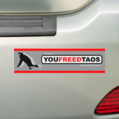 yft_sticker、3/19/2008、www.youfreedtaos.com バンパーステッカー (車上)