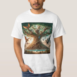 Ygdrassil: El Árbol de la Vida Nórdico Tシャツ