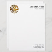 - Yggdrasil金生命の樹 レターヘッド (正面/裏面)