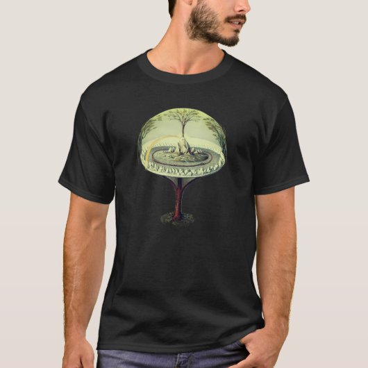 Yggdrasil by Oluf Olufsen Bagge Tシャツ (正面)