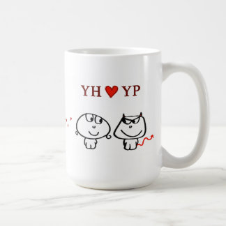 "YHハートYP " コーヒーマグカップ