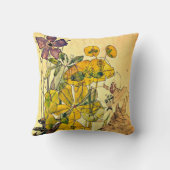 Yhamとスパージby Charles Mackintosh クッション (裏面)