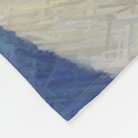 YHVHの子羊を見なさい フリースブランケット (角)